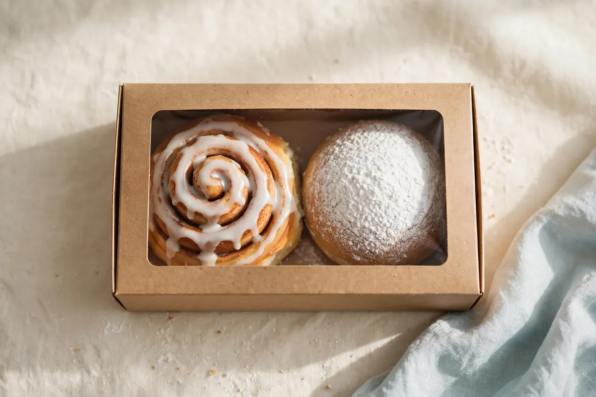 Duo of buns