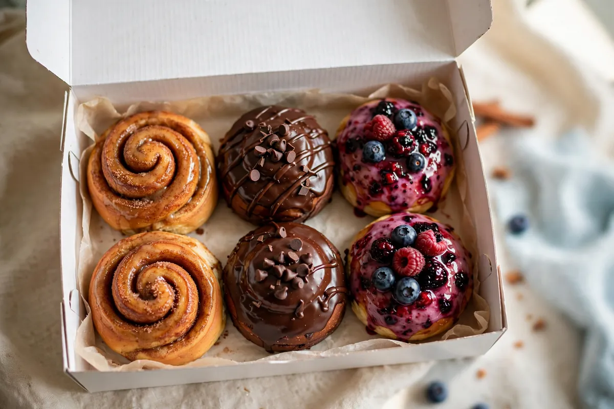 Box of 6 of buns