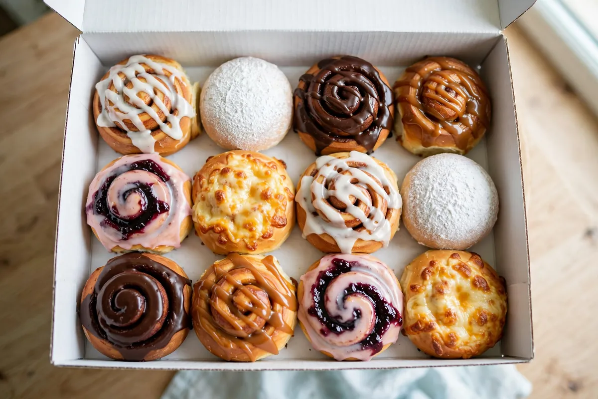 Box of 12 of buns