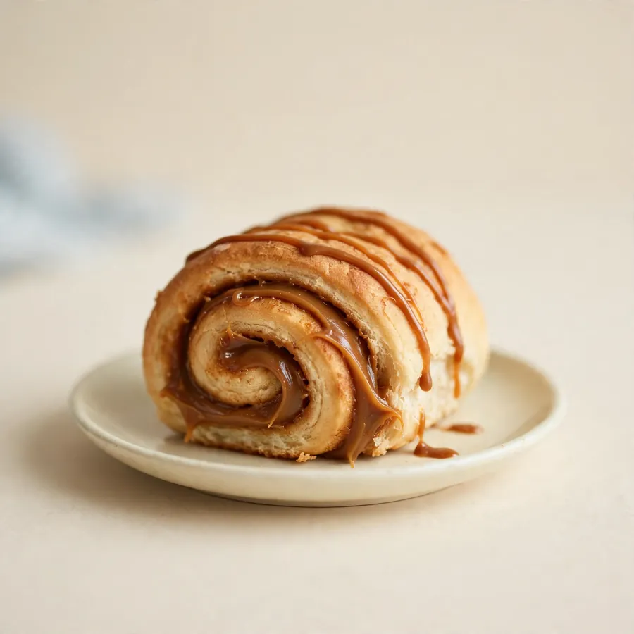 Arequipe swirl bun